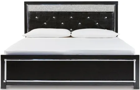 Kaydell King Panel Bed in Black by Ashley Furniture