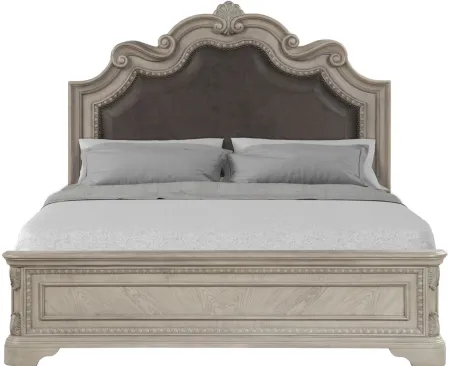 Coventry Panel Bed in Gray by Bernards Furniture Group