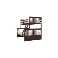 Jordan Twin-Over-Full Bunk Bed in Chocolate by Hillsdale Furniture