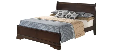 Rossie Panel Bed in Cappuccino by Glory Furniture