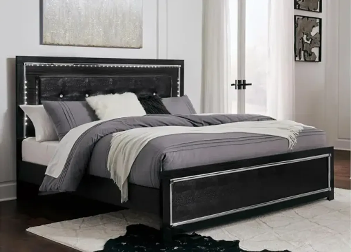 Kaydell King Upholstered Panel Bed