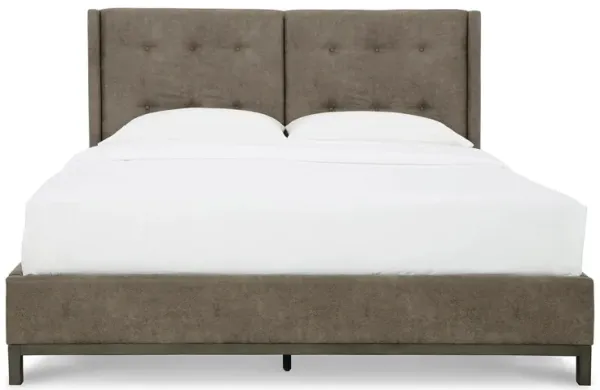 Wittland California King Upholstered Panel Bed
