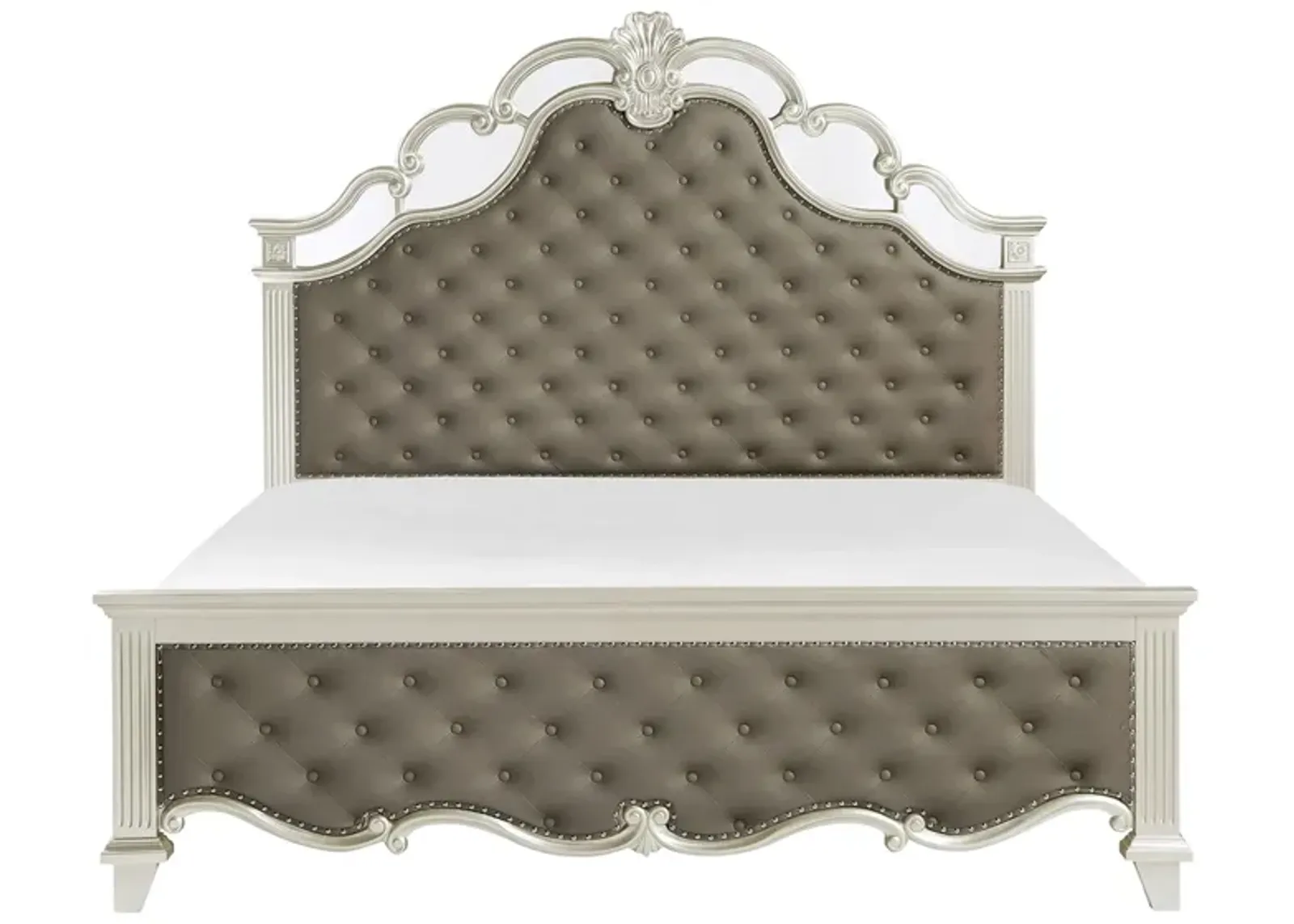 Motsinger Bed in Champagne by Homelegance