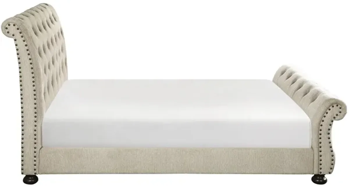 Sanders Eastern Upholstered Bed