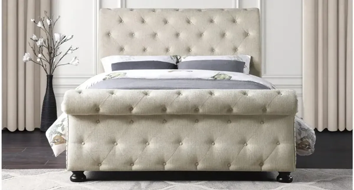 Sanders Eastern Upholstered Bed