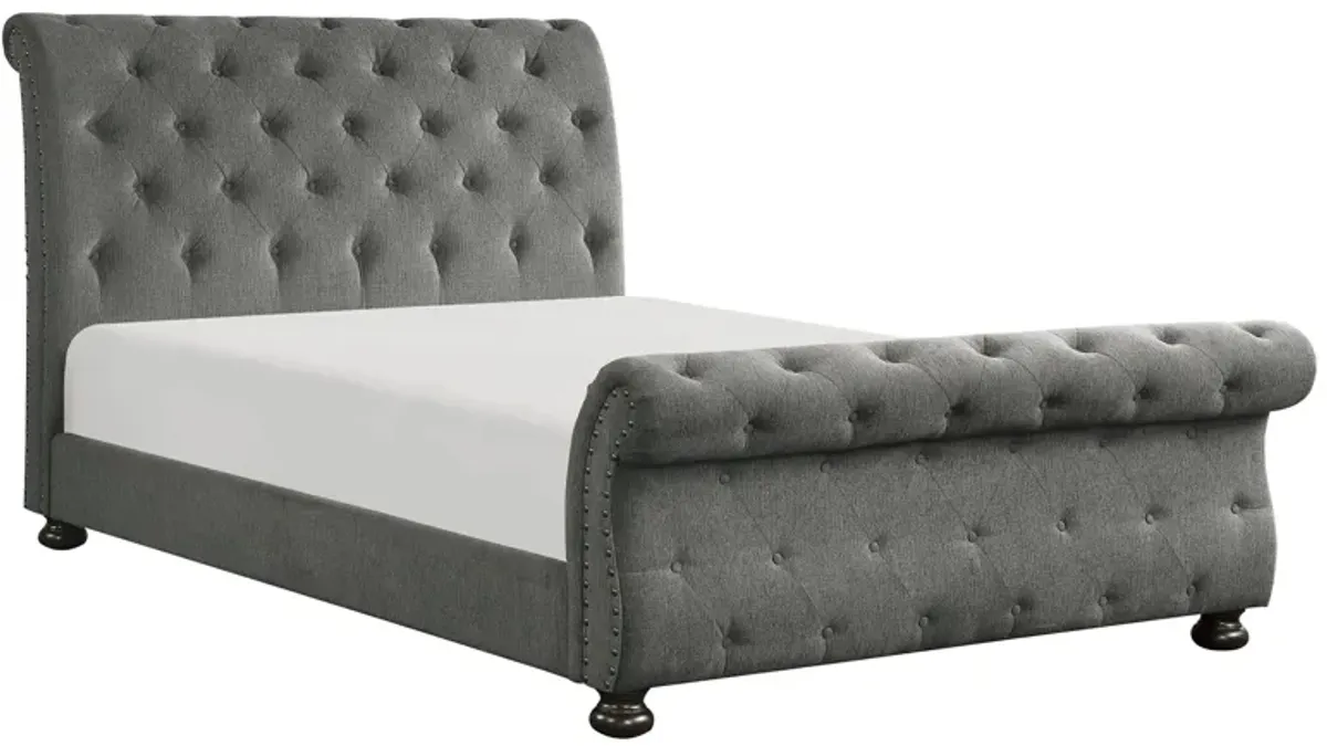 Sanders Eastern Upholstered Bed