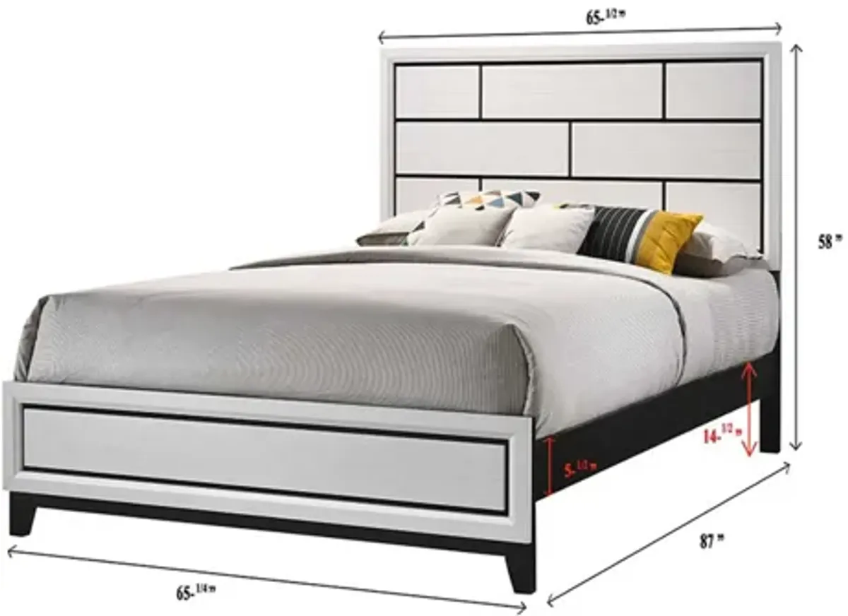 Akerson Panel Bed