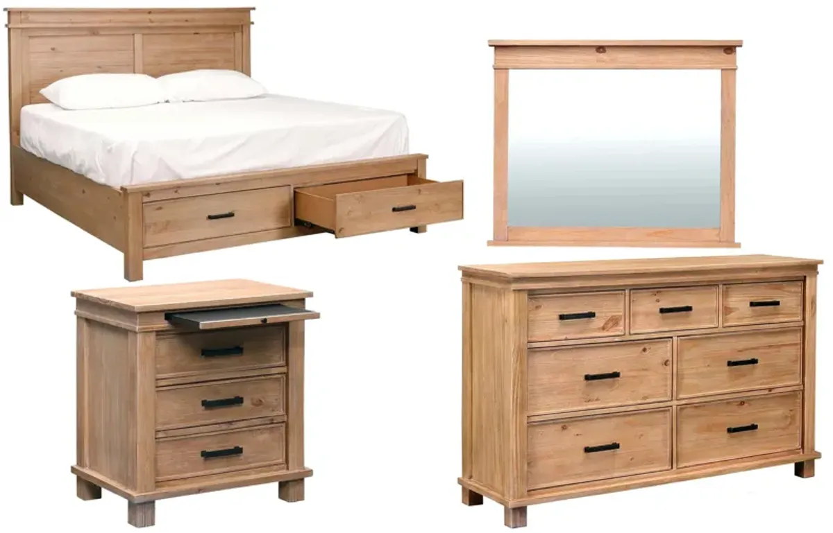 Hempstead 4-pc. Platform Storage Bedroom Set