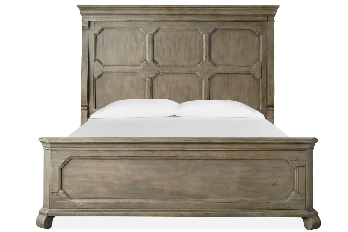 Tinley Park Panel Bed in Dove tail grey by Magnussen Home