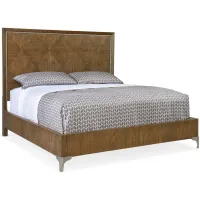 Chapman Panel Bed in Medium Wood by Hooker Furniture