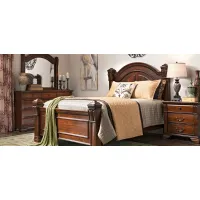 Mariana 4-pc. Bedroom Set in Pine by Bellanest