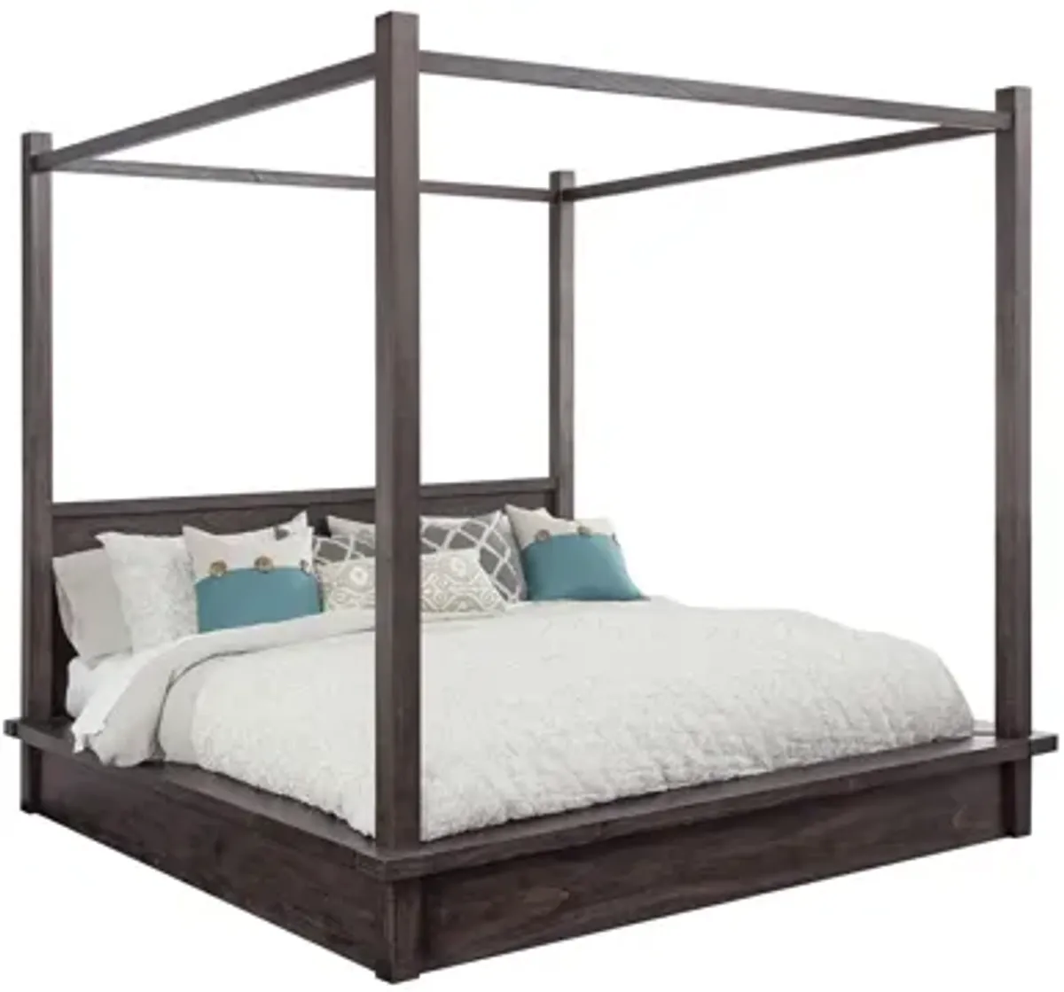 Serriene Canopy Bed