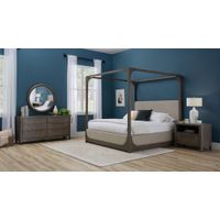 Castleton 4-pc. Bedroom Set in Smoked Oyster by Bellanest.