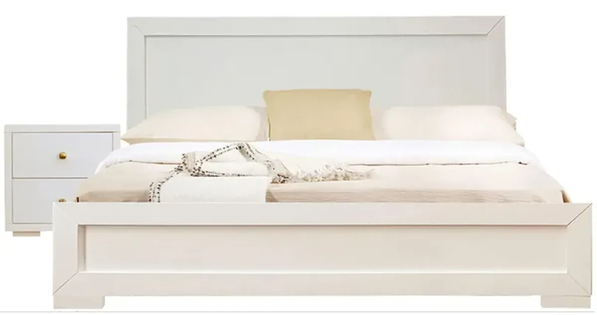 Trent Platform Bed with 1 Nightstand