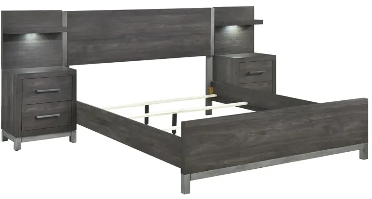 Frado 5-pc. Wall Bed Bedroom Set