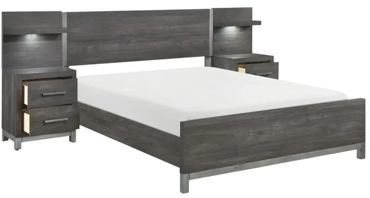 Frado 5-pc. Wall Bed Bedroom Set