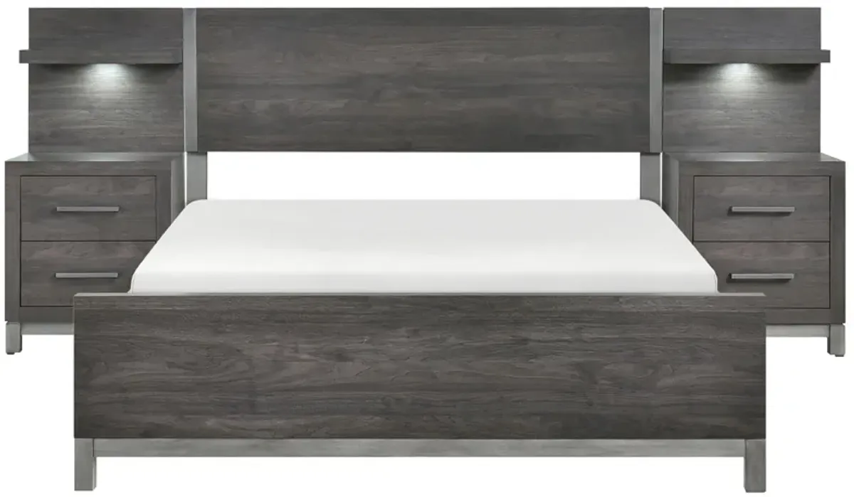 Frado 5-pc. Wall Bed Bedroom Set