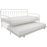 Bright Pop Daybed Twin in Off White by DOREL HOME FURNISHINGS