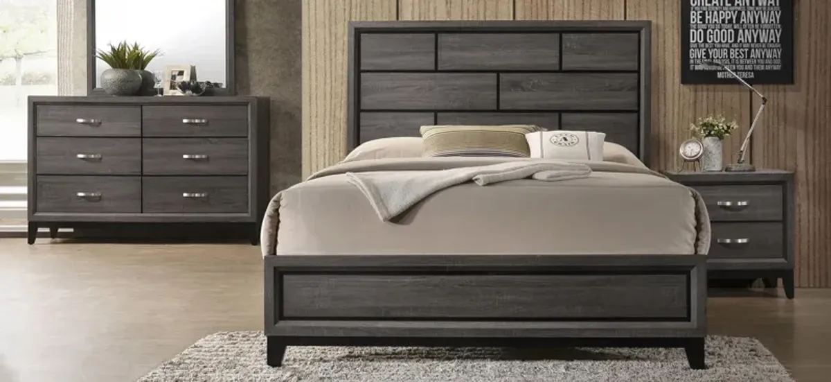 Akerson Queen Panel Bed