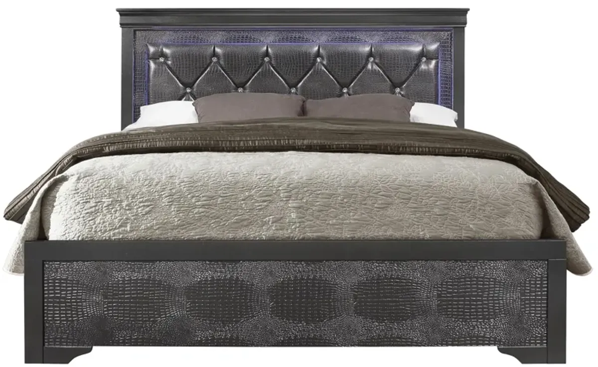 Pompei Bed w/ LED Light