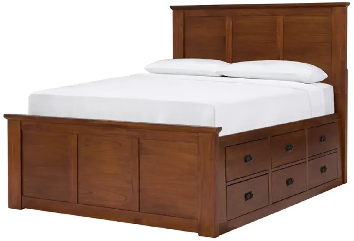 Gulliver Captain's Bed with 9 Drawers