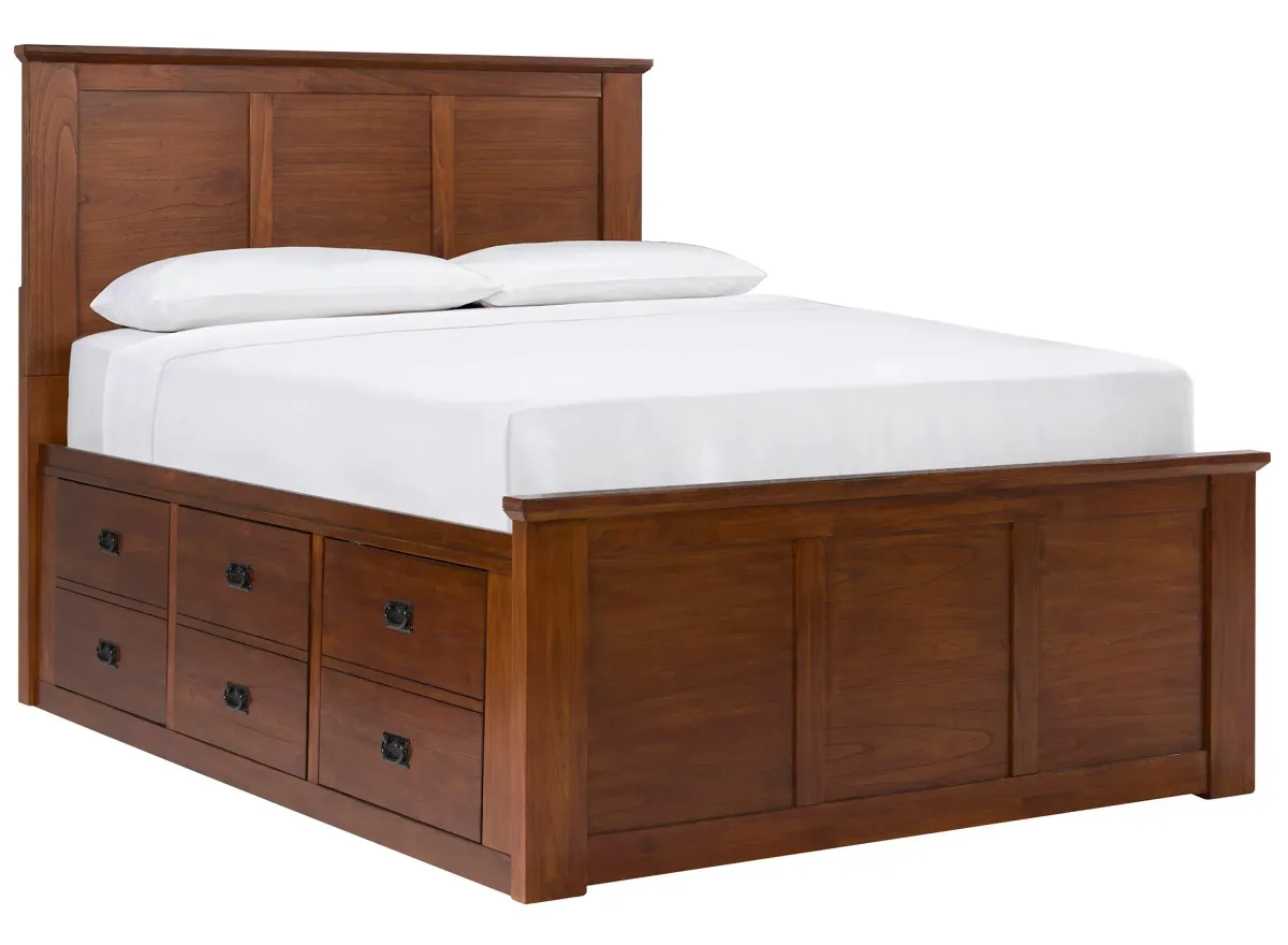 Gulliver Captain's Bed with 9 Drawers