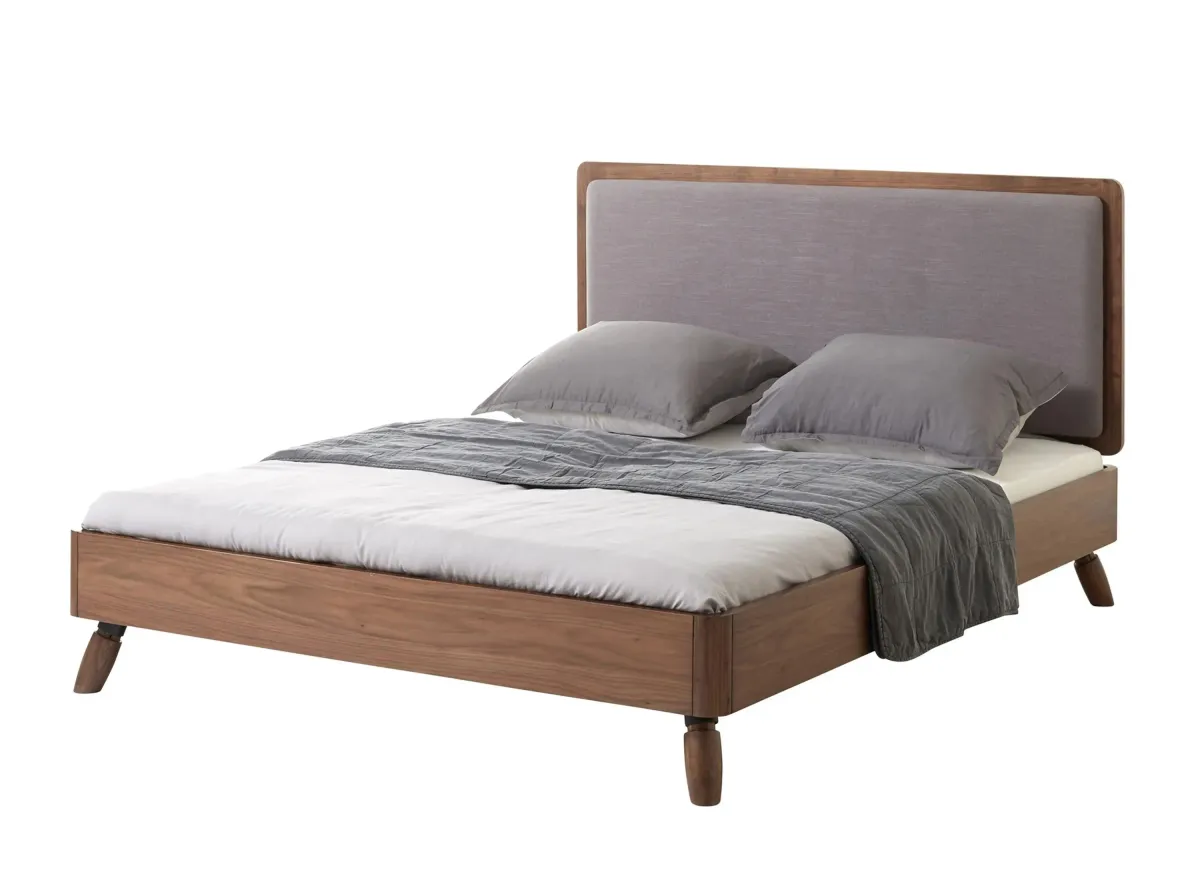 Tahoe Bed in Walnut by Unique Furniture