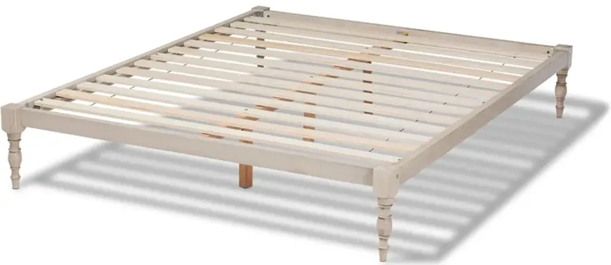 Iseline King Size Platform Bed Frame