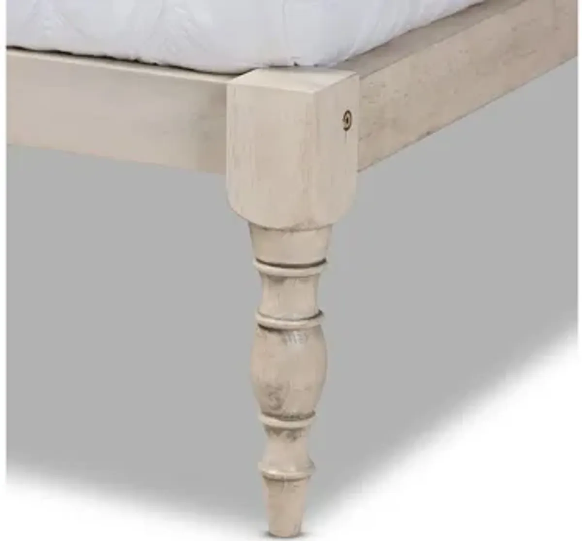 Iseline King Size Platform Bed Frame