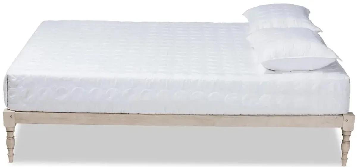 Iseline King Size Platform Bed Frame