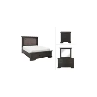 Brunswick 4-pc. Bedroom Set in Charcoal by Bellanest
