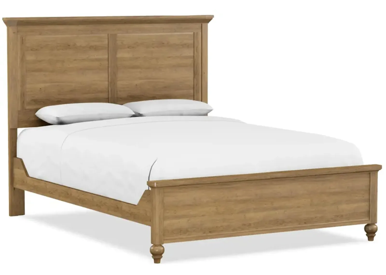 Millcroft Queen Bed in Aged Wheat by Durham Furniture