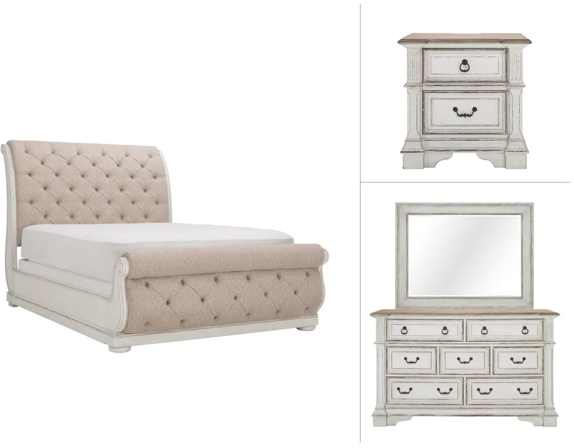 Birmingham 4-pc. Bedroom Set in white by Liberty Furniture