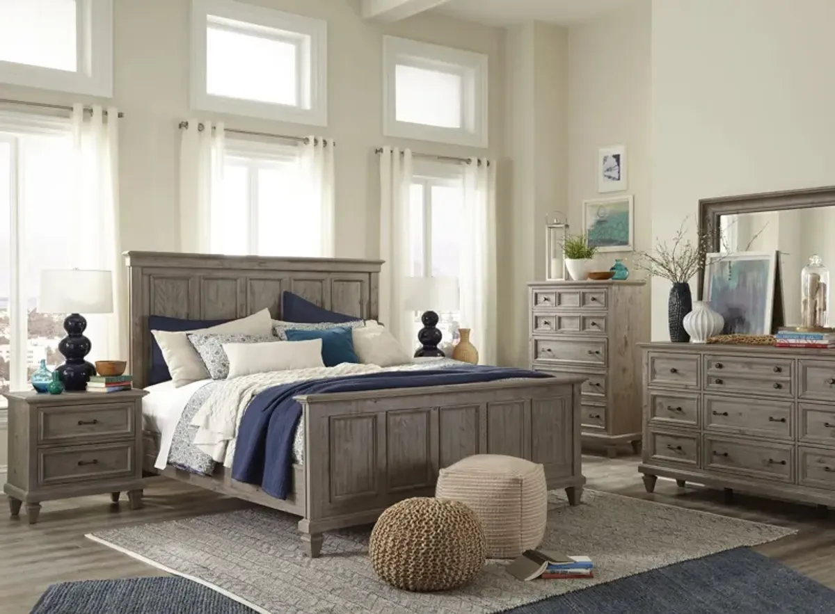 Lancaster 4-pc. Panel Bedroom Set in Dove Tail Gray by Magnussen Home