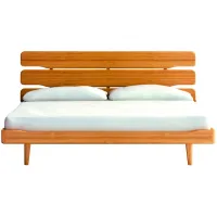 Currant King Platform Bed in Caramelized by Greenington
