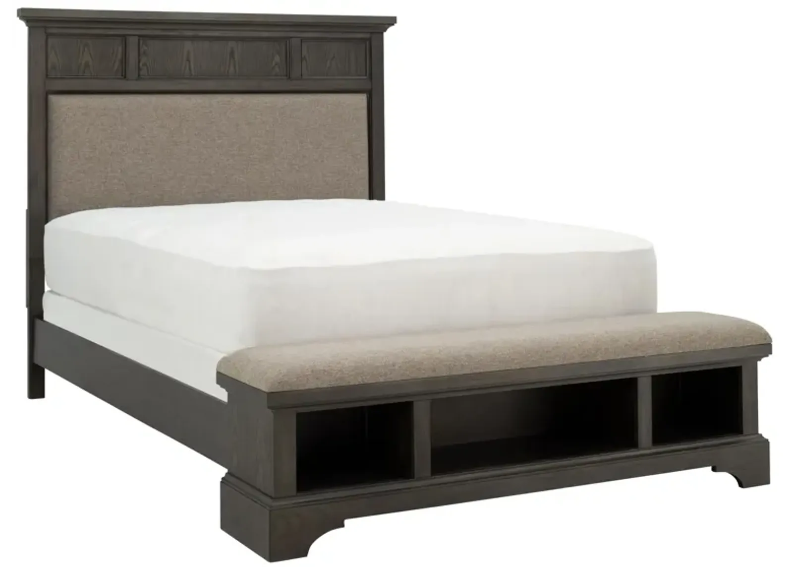 Cambridge Bed in Dark Gray by Davis Intl.