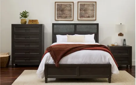 Dutton Bed in Blackstone by Liberty Furniture
