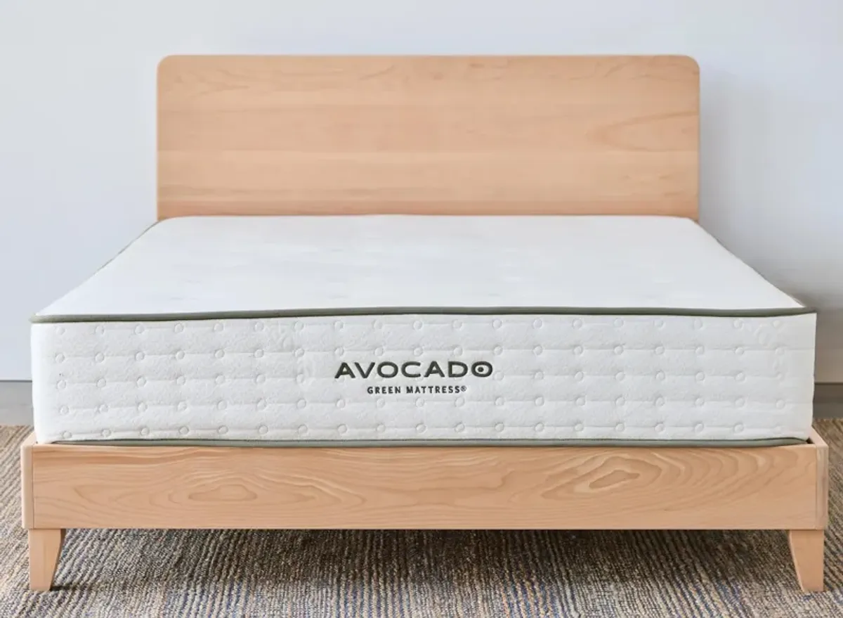 Avocado City Bed Platform Base w/ Headboard