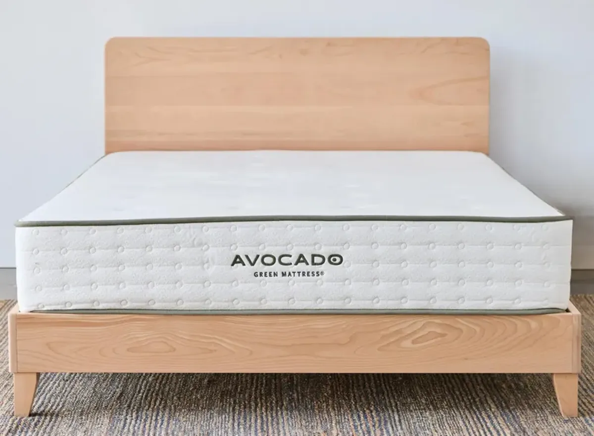 Avocado City Bed Platform Base w/ Headboard