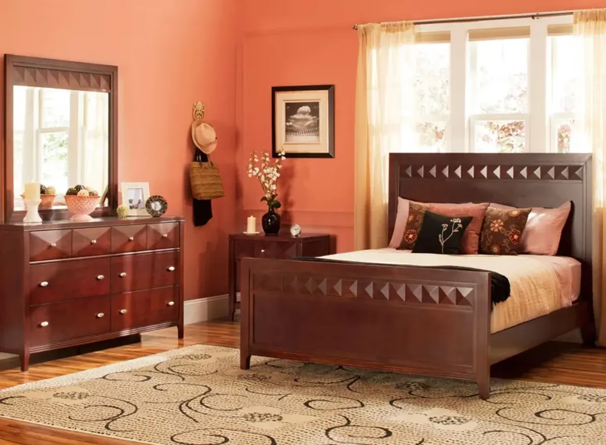 Shadow 4-pc. Bedroom Set in Espresso by Davis Intl.