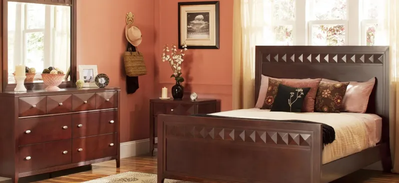 Shadow 4-pc. Bedroom Set in Espresso by Davis Intl.