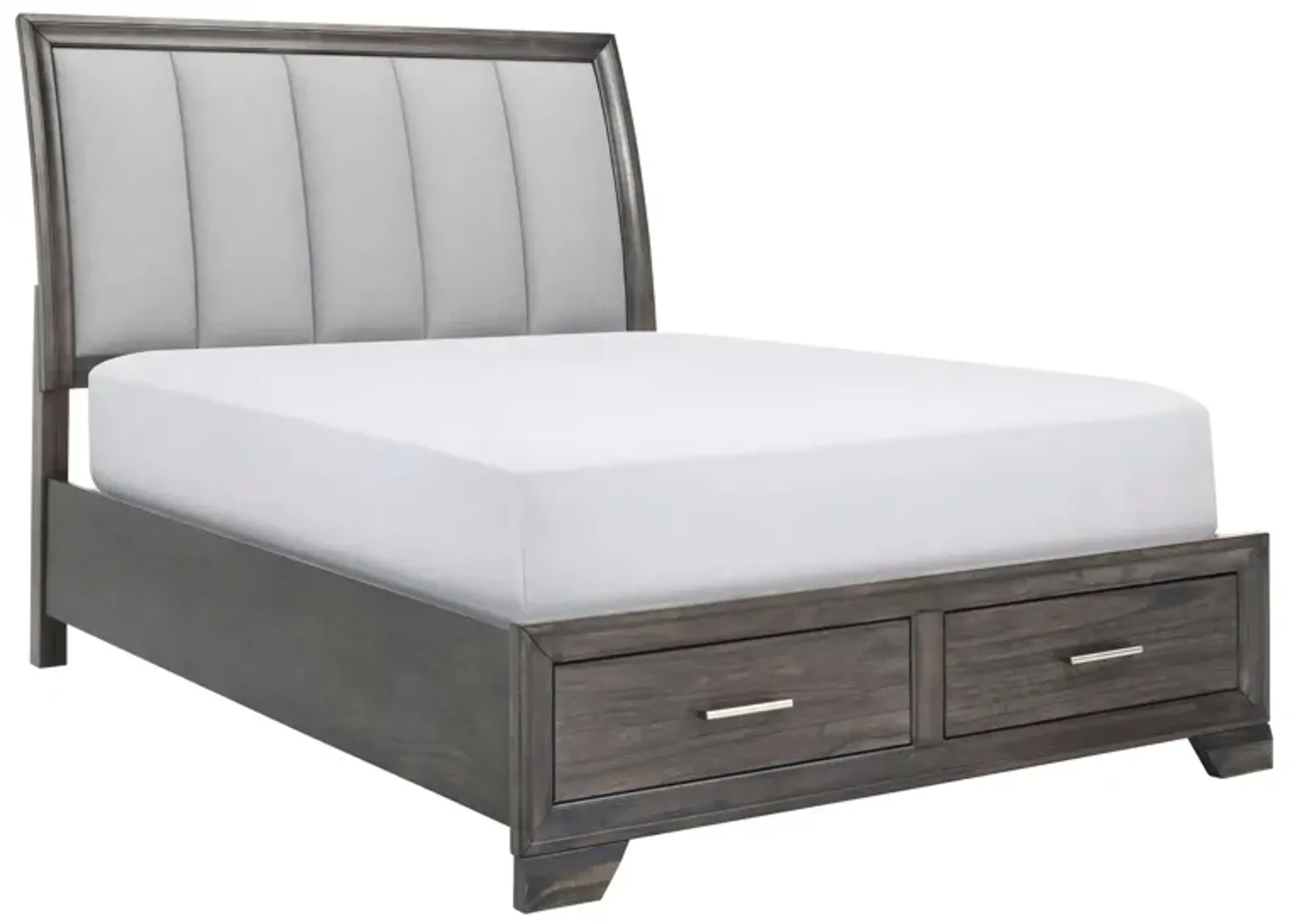 Wegner Storage Bed in Gray by Crown Mark