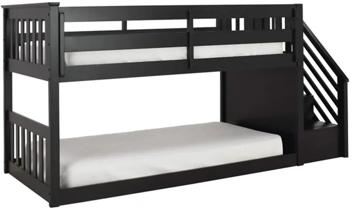 Kingsley Step Bunk Bed