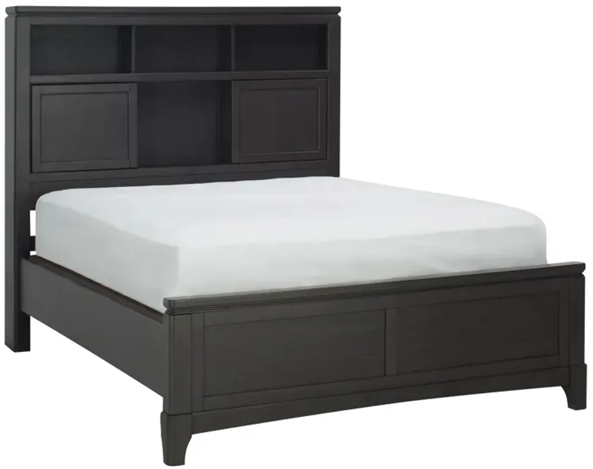 Drayton Bed in Dark Gray by Bellanest