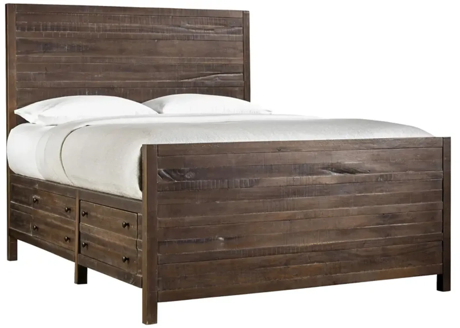 Hanover Storage Bed in Vintage Brown by Bellanest