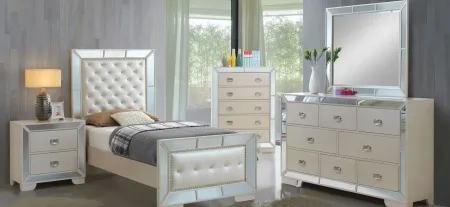 Hollywood Hills Bed in Pearl by Glory Furniture