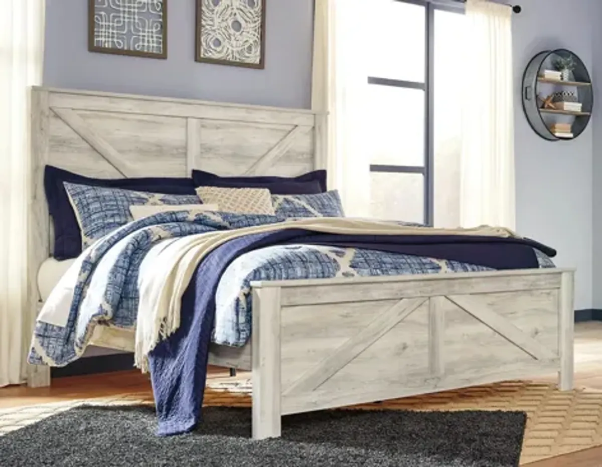 Bellaby King Crossbuck Panel Bed