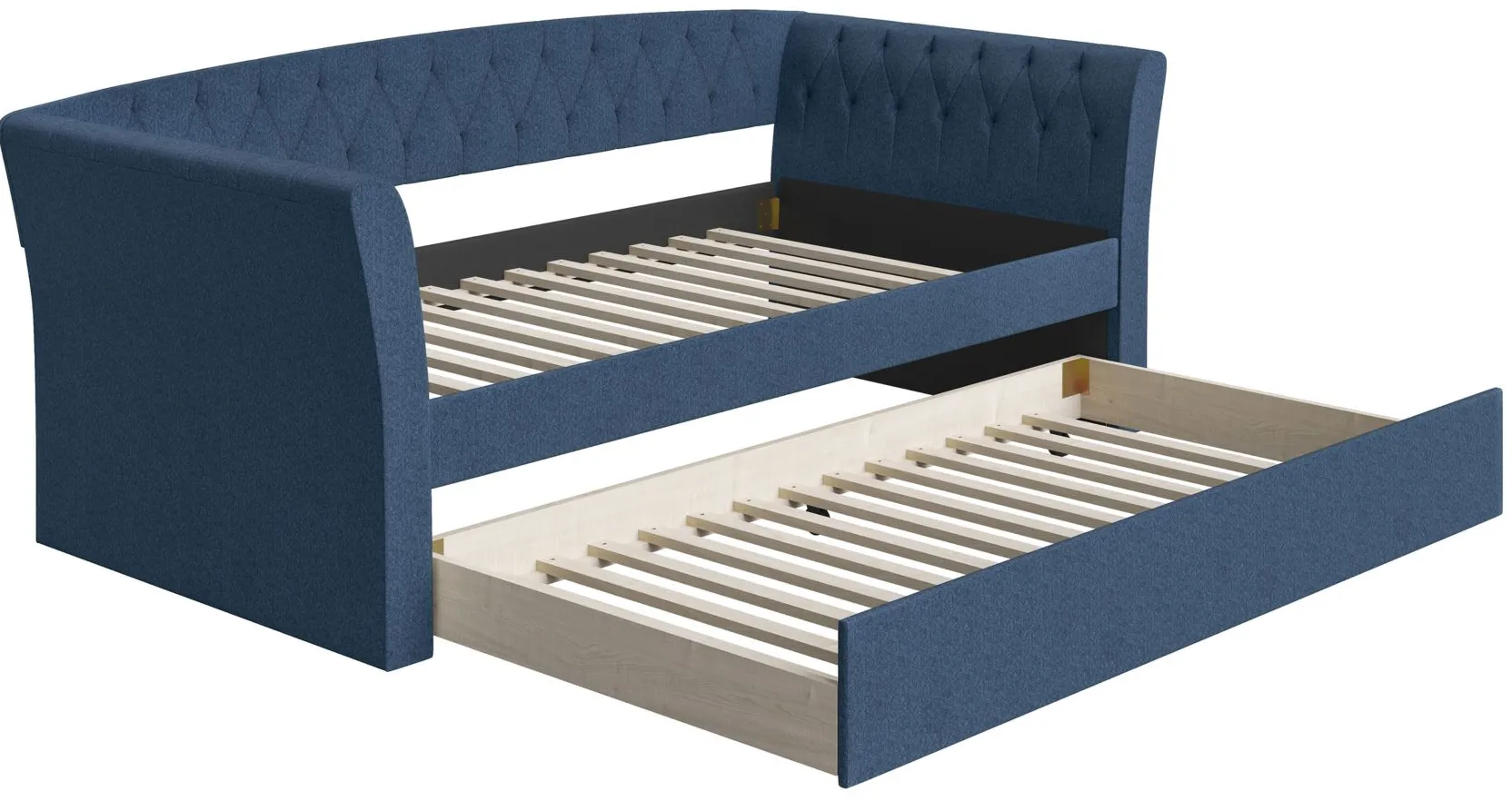 Neville Daybed and Rolling Trundle Set in Blue by Boyd Flotation