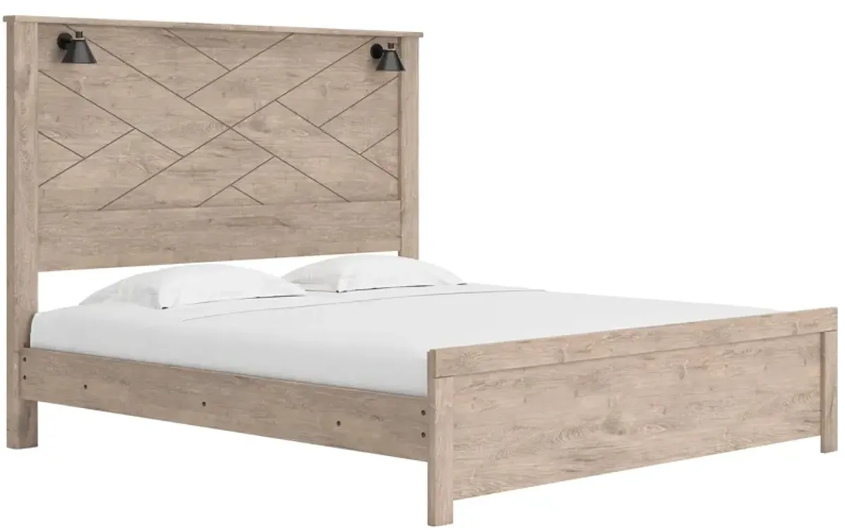 Oakley Bed in Light Brown by Ashley Furniture