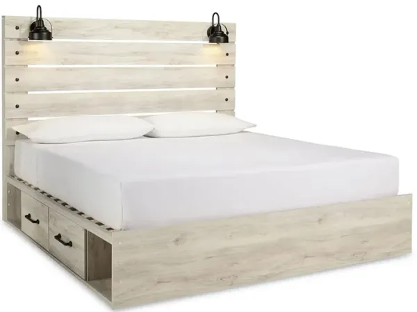 Cambeck King Panel Bed with Storage Drawers